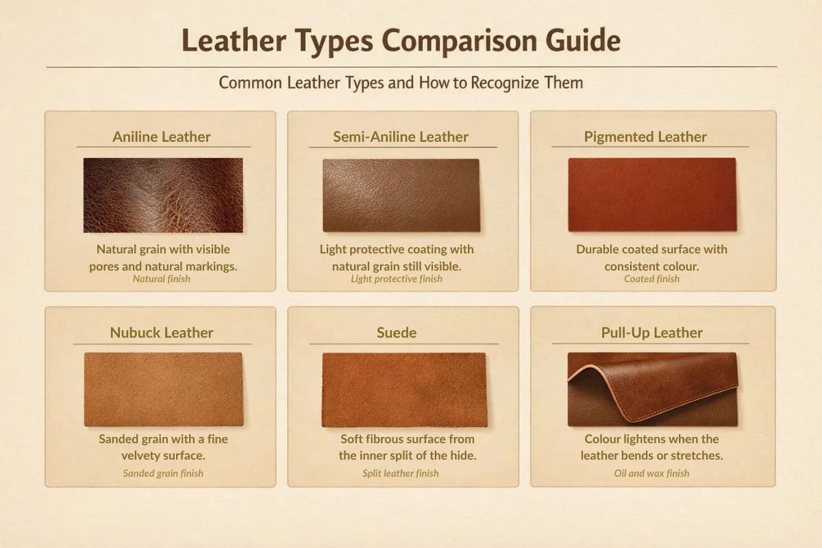 Genuine Leather vs. The Rest: A Side-by-Side Look