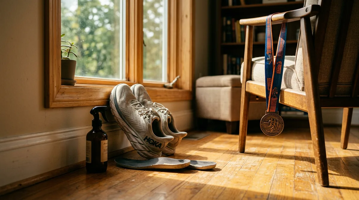 How to remove shoe odor