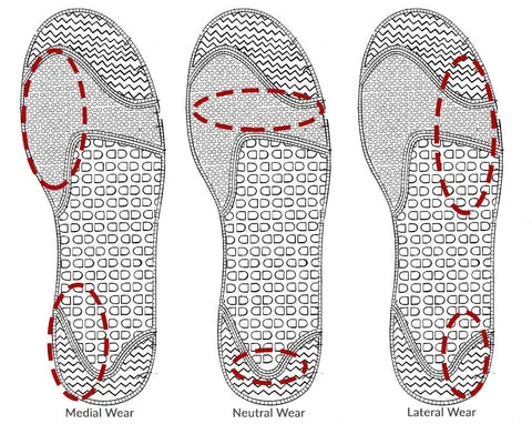 outsole wear