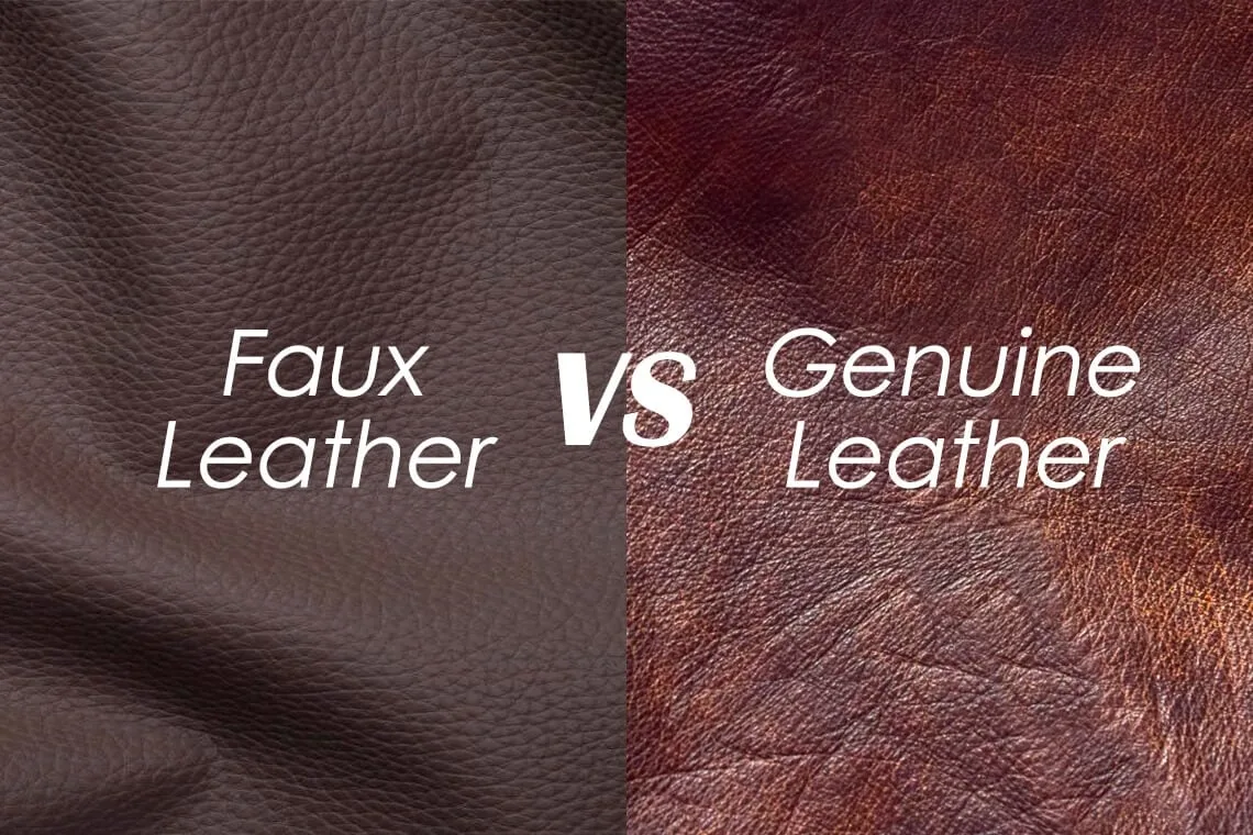Synthetic Leather vs. Genuine Leather