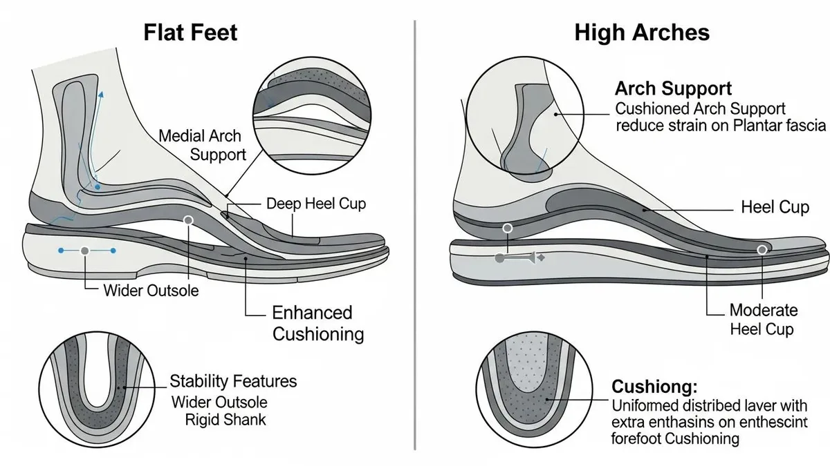 Types of Arch Support: Built-In vs. Inserts vs. Orthotics