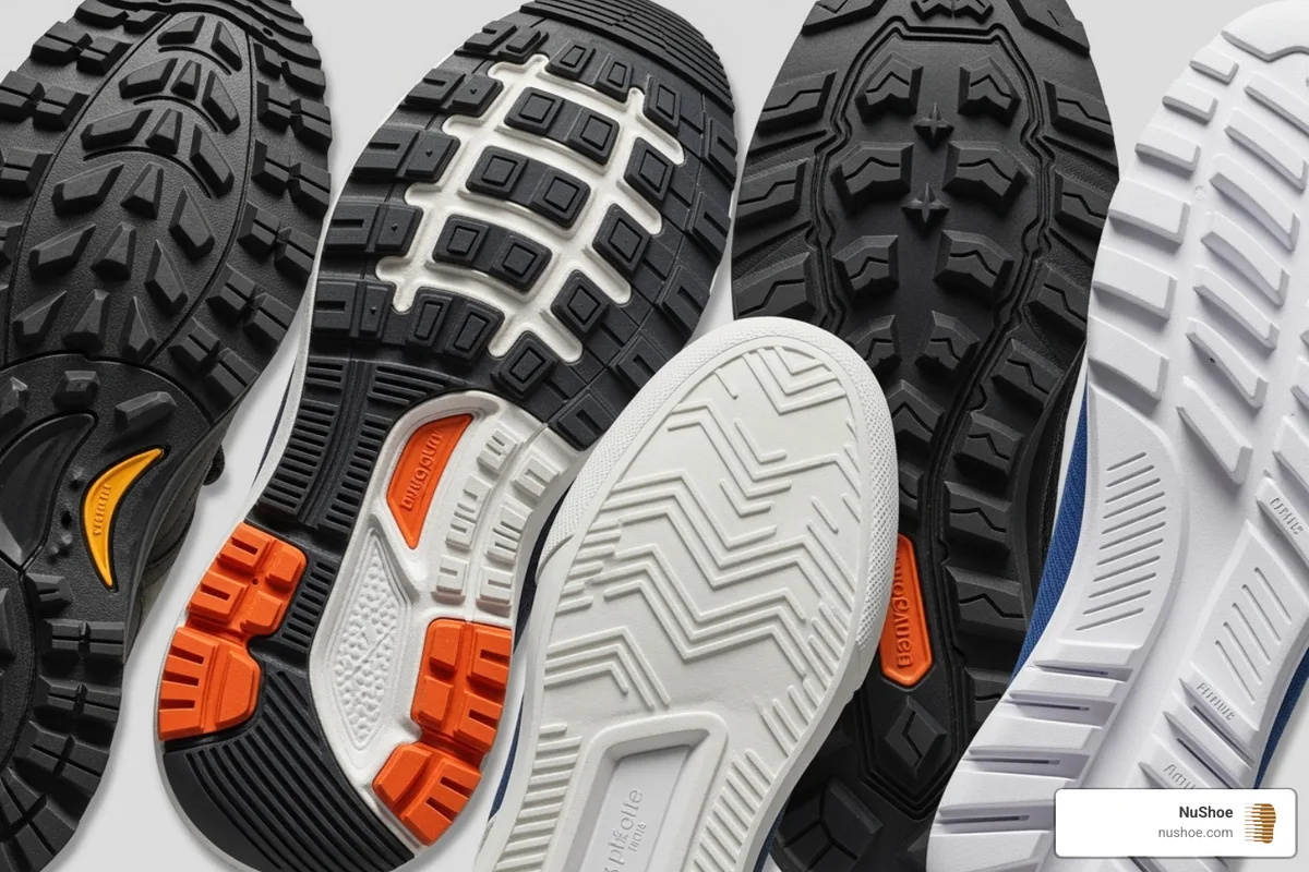 What is rubber outsole?