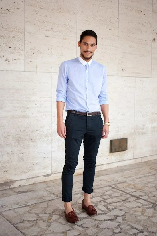 What shoes go with chinos?