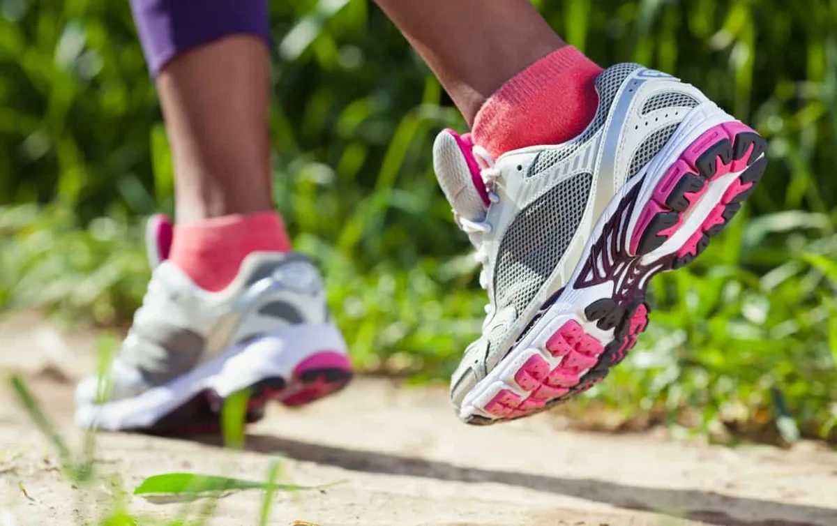 Why do running shoes have thick soles?